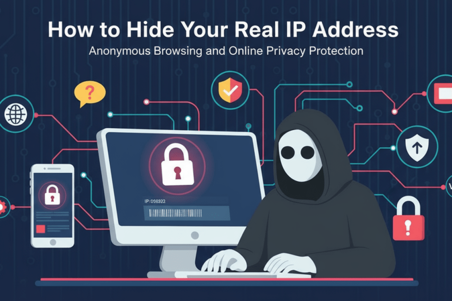 How to Hide Your Real IP Address - Softwarecosmos.com