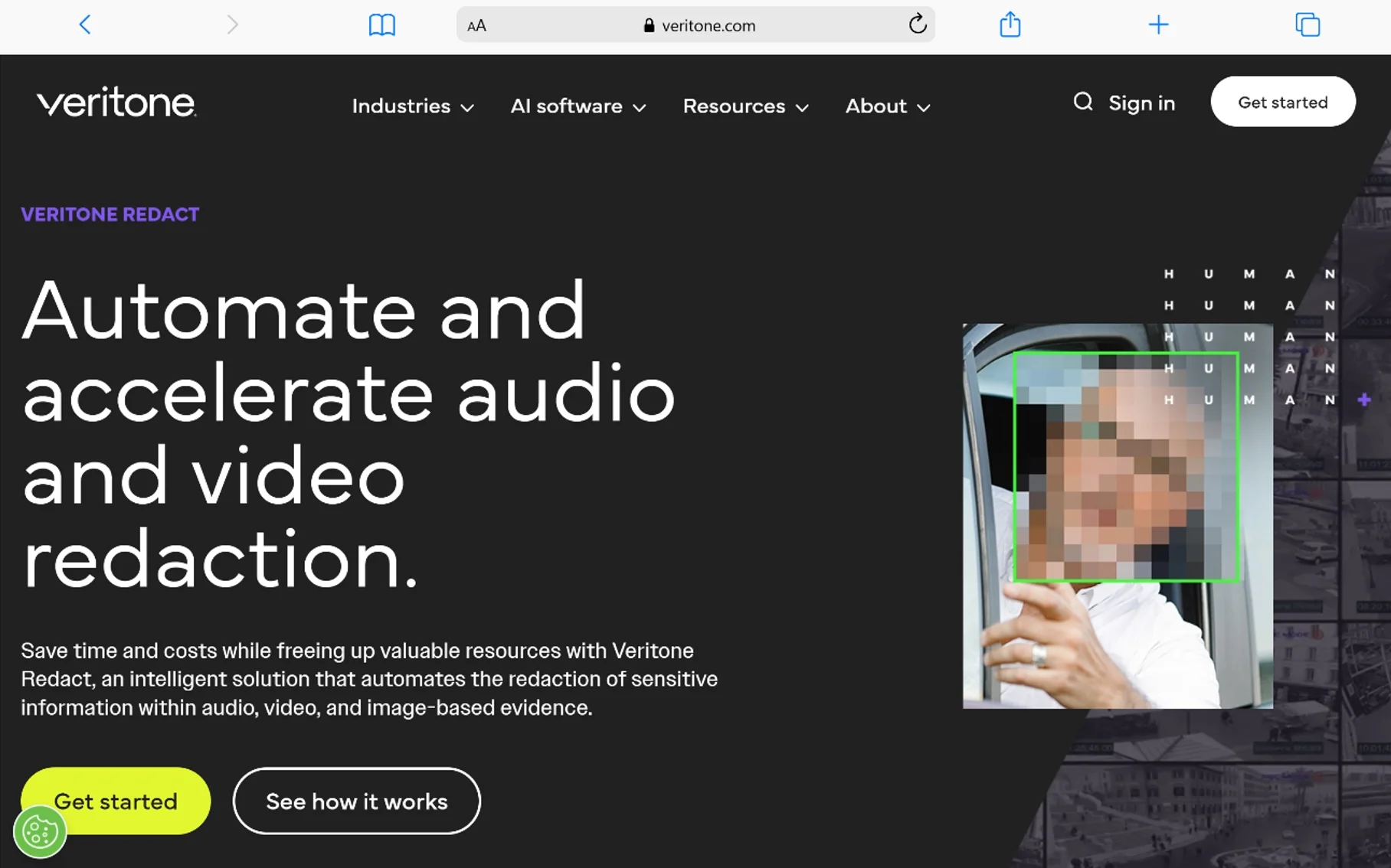 10 Best Audio Redaction Software in 2026 (Tested Picks by Use Case) 4 Macbook Air www.veritone.com - Softwarecosmos.com