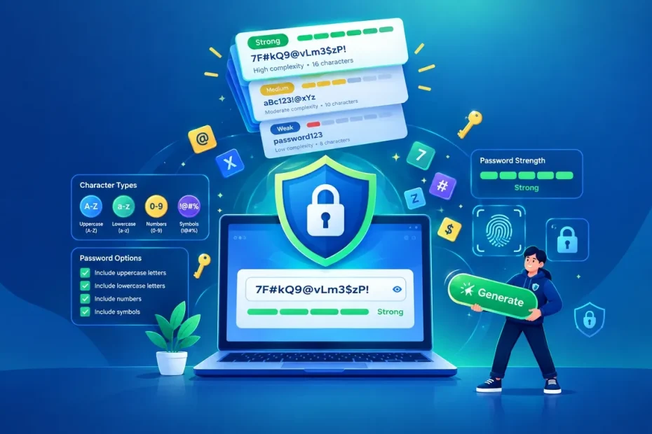 Strong Password Generator Creating Secure Passwords Made Easy - Softwarecosmos.com