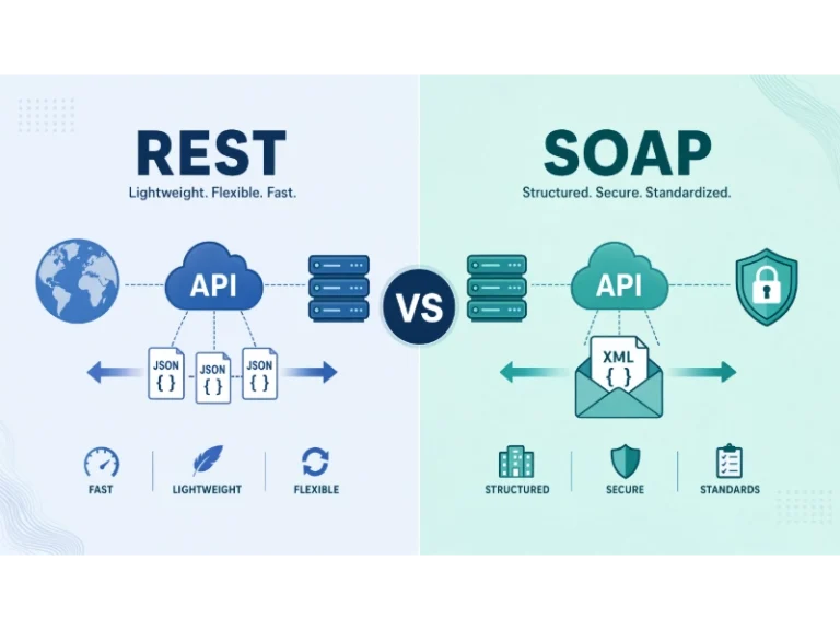 REST API vs SOAP API: Differences, Pros & Cons, and Use Cases