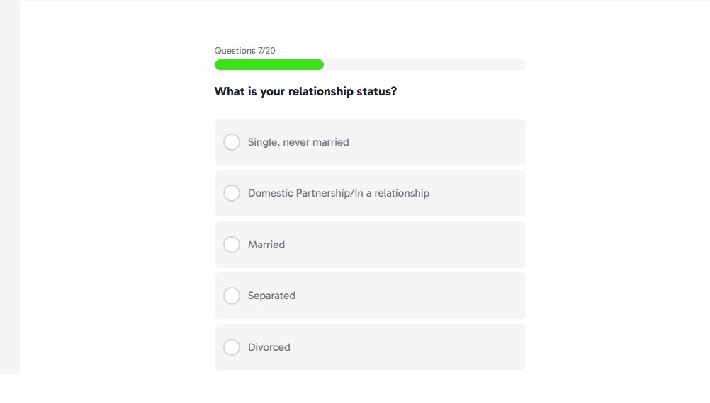 Taking a Profile Survey - Softwarecosmos.com