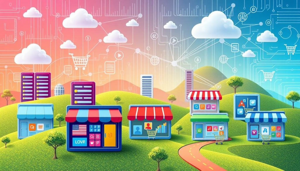 e-commerce website hosting options