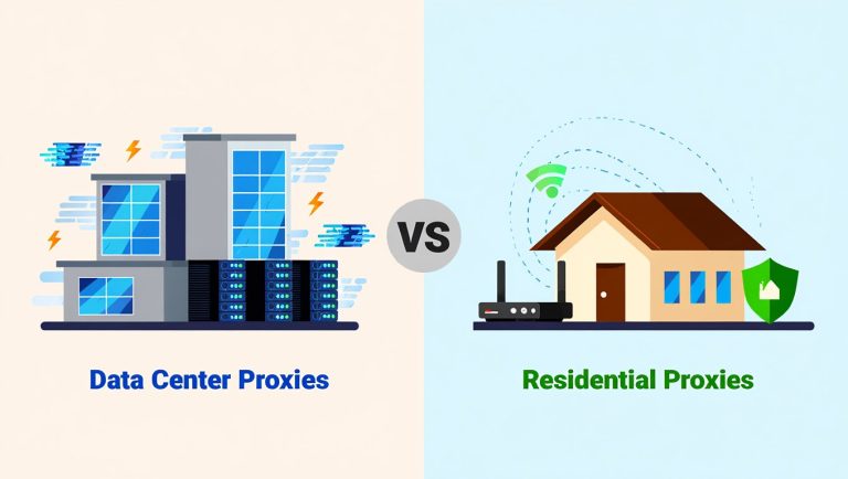 Data Center Proxies vs Residential Proxies: Definition, Use Cases, and Best Providers in 2026