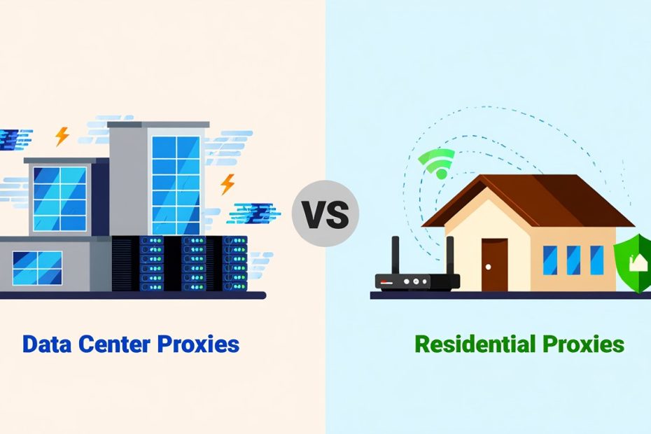 Data Center Proxies vs Residential Proxies