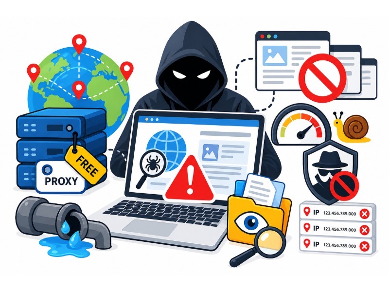 Reasons Why You Should Avoid Using Free Proxies For Web Scraping 1 - Softwarecosmos.com