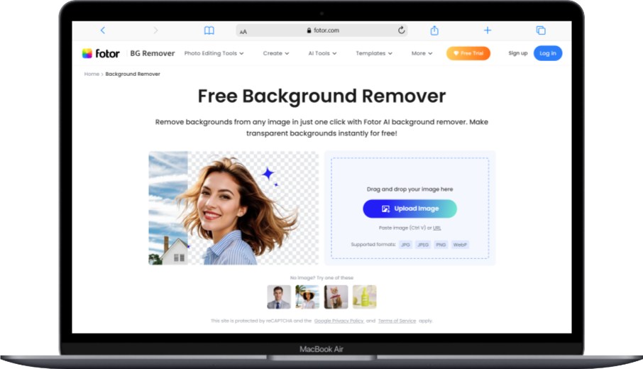 Fotor – Quick and Simple Background Removal