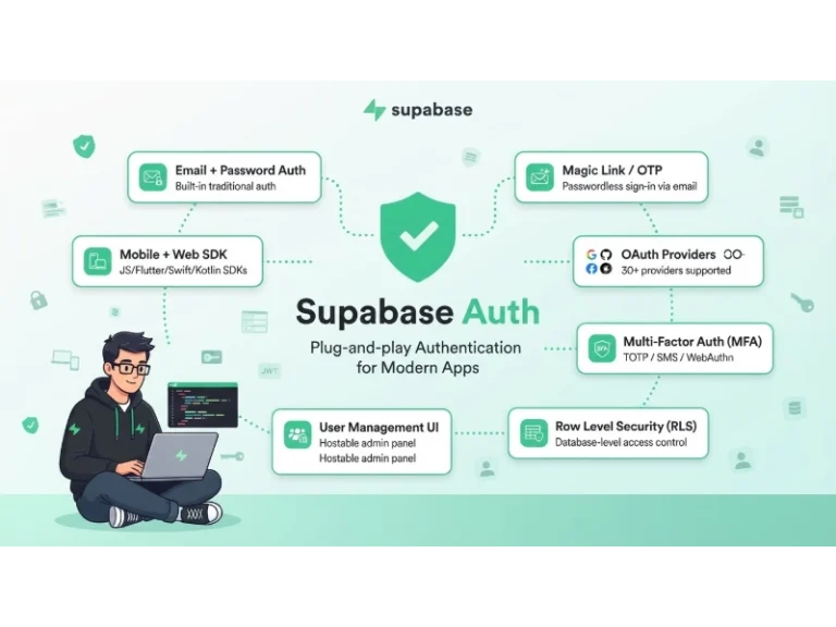 Supabase Auth Guide: Authentication, OAuth, OTP, MFA, SSO, Sessions, and Pricing