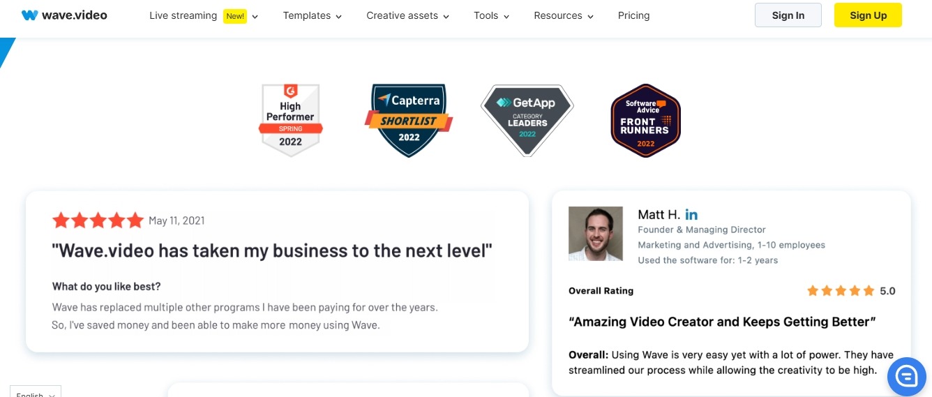 Wave.video provides users with complete control over their personal data