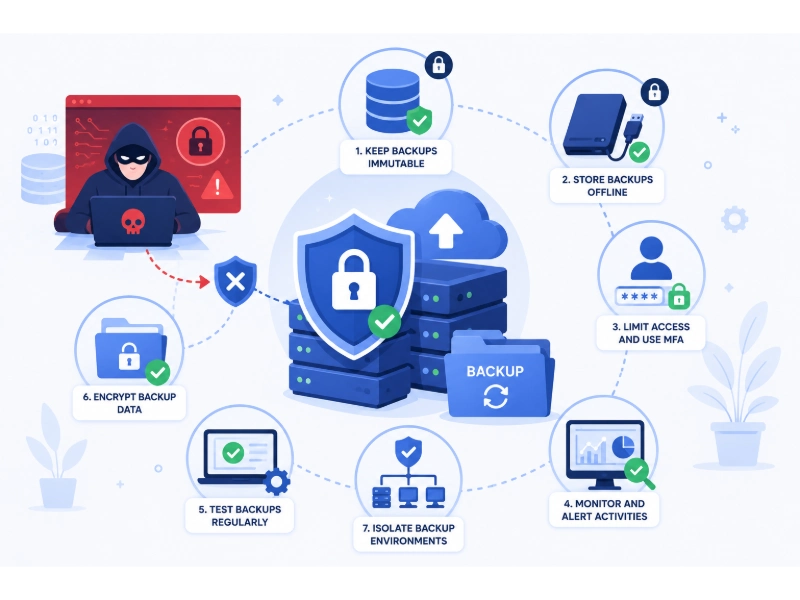 How to Protect Backup Data from Ransomware Attacks