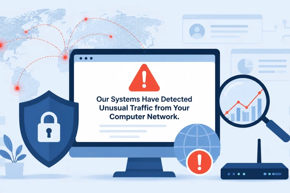 What Does "Our Systems Have Detected Unusual Traffic from Your Computer Network" Mean? A Complete Guide 1 Complete the CAPTCHA - Softwarecosmos.com
