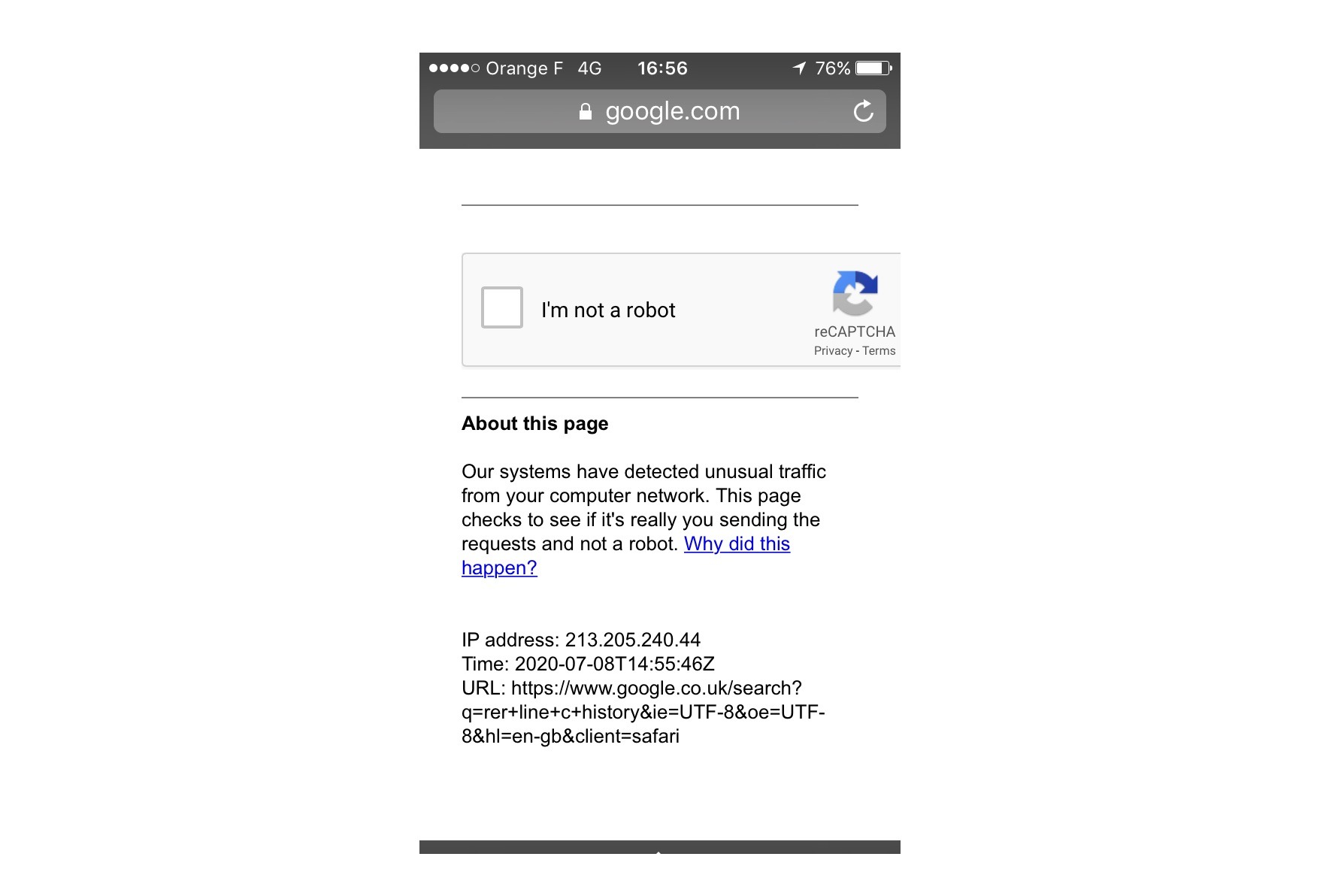What Does "Our Systems Have Detected Unusual Traffic from Your Computer Network" Mean? A Complete Guide 3 Our Systems Have Detected Unusual Traffic from Your Computer Network google CAPTCHA - Softwarecosmos.com