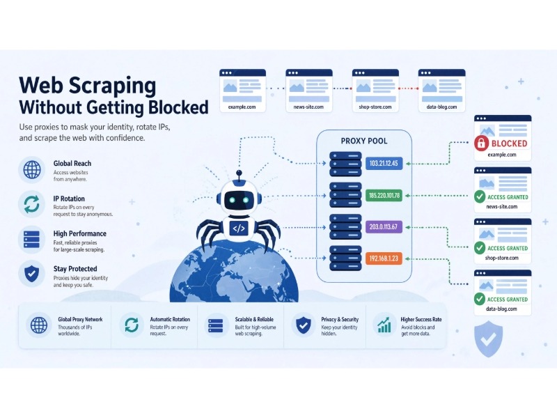 How to Use Proxies for Web Scraping Without Getting Blocked