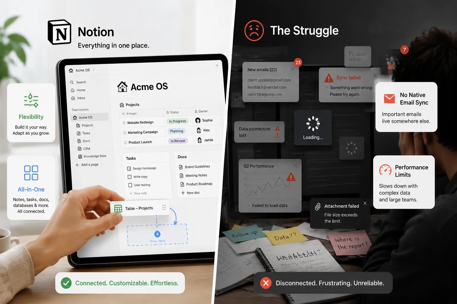 We Used Notion as CRM: Here's the Honest Review 6 Comparing Notion Against Traditional CRM Software - Softwarecosmos.com