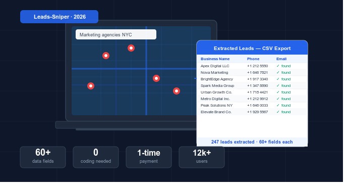How to Extract Business Leads from Google Maps Without Coding 2026 Guide - Softwarecosmos.com