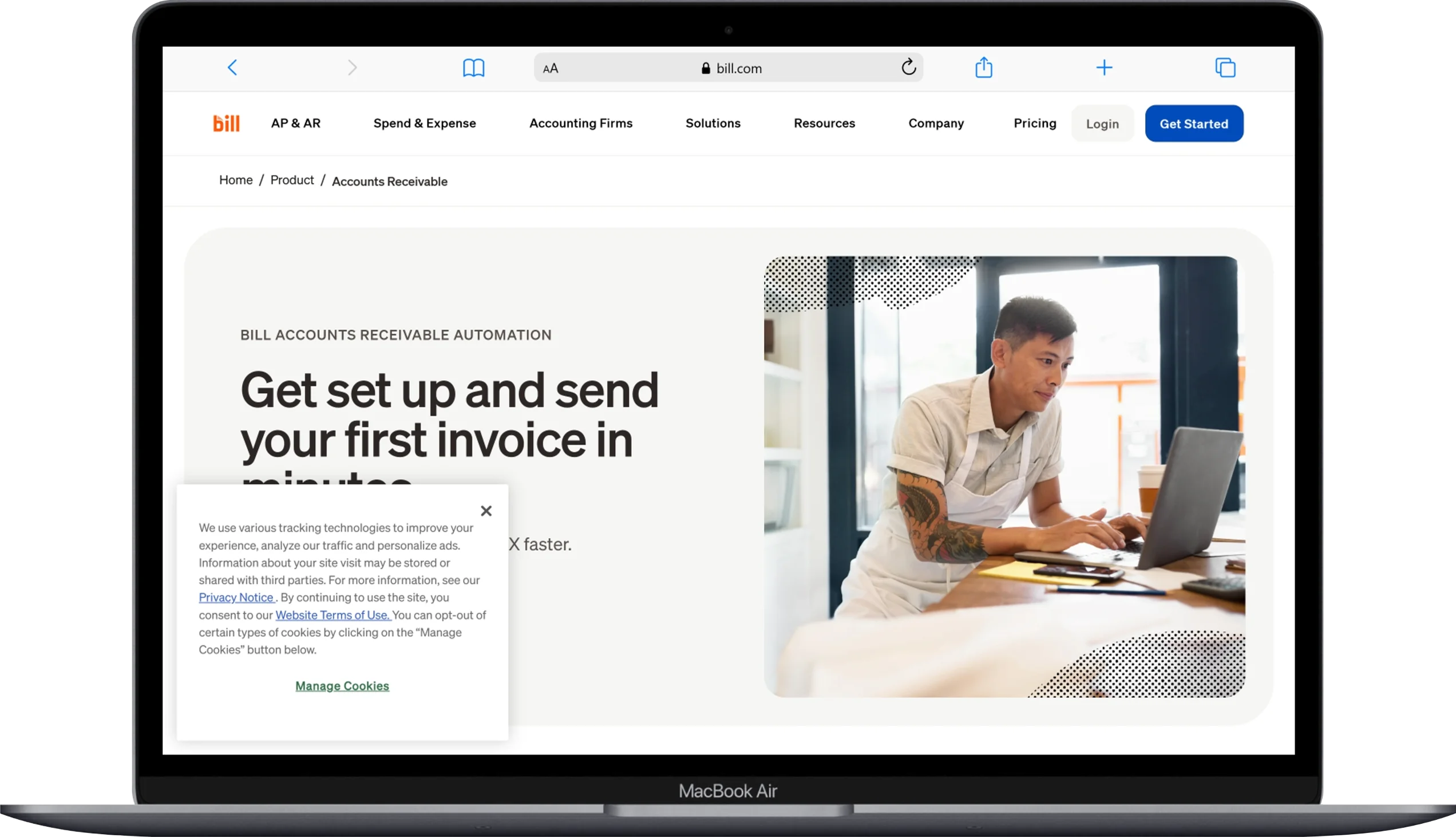 10 Best Accounts Receivable Software Platforms for 2026 11 Macbook Air www.bill .com - Softwarecosmos.com