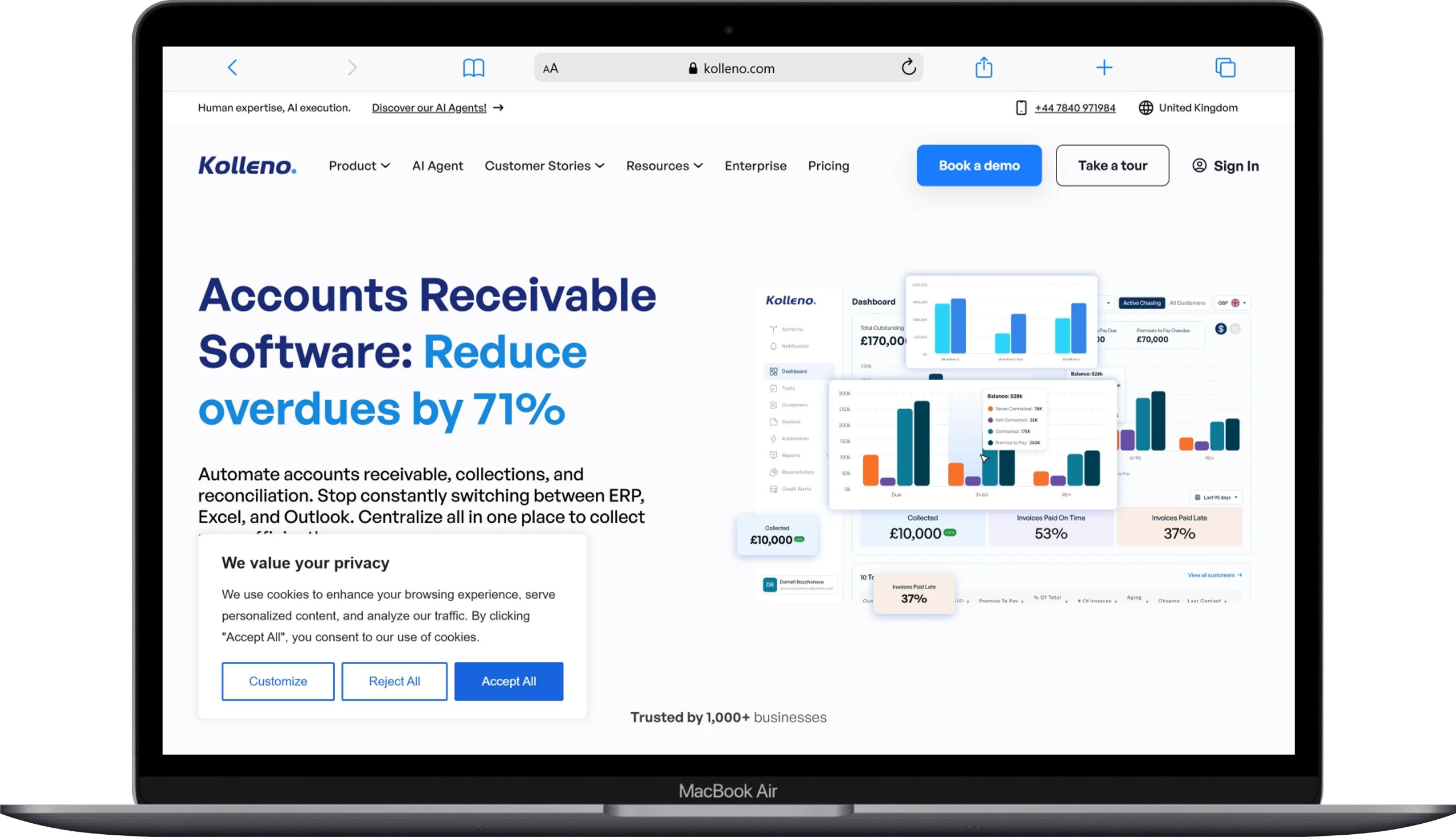 10 Best Accounts Receivable Software Platforms for 2026 9 Macbook Air www.kolleno.com - Softwarecosmos.com