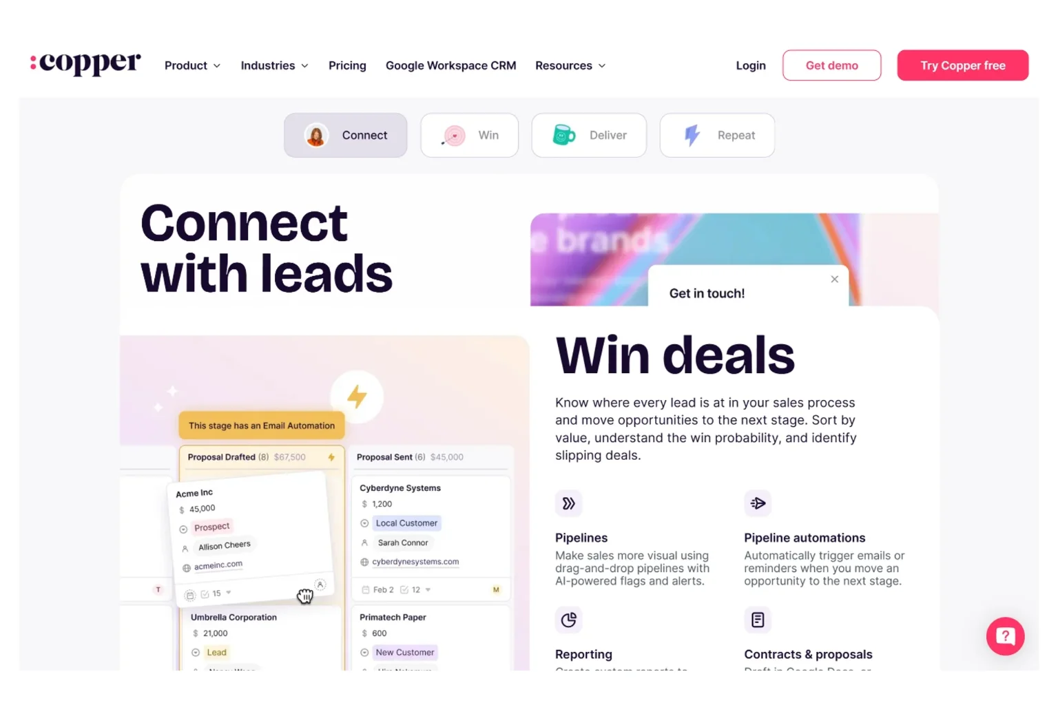 Copper CRM - Softwarecosmos.com