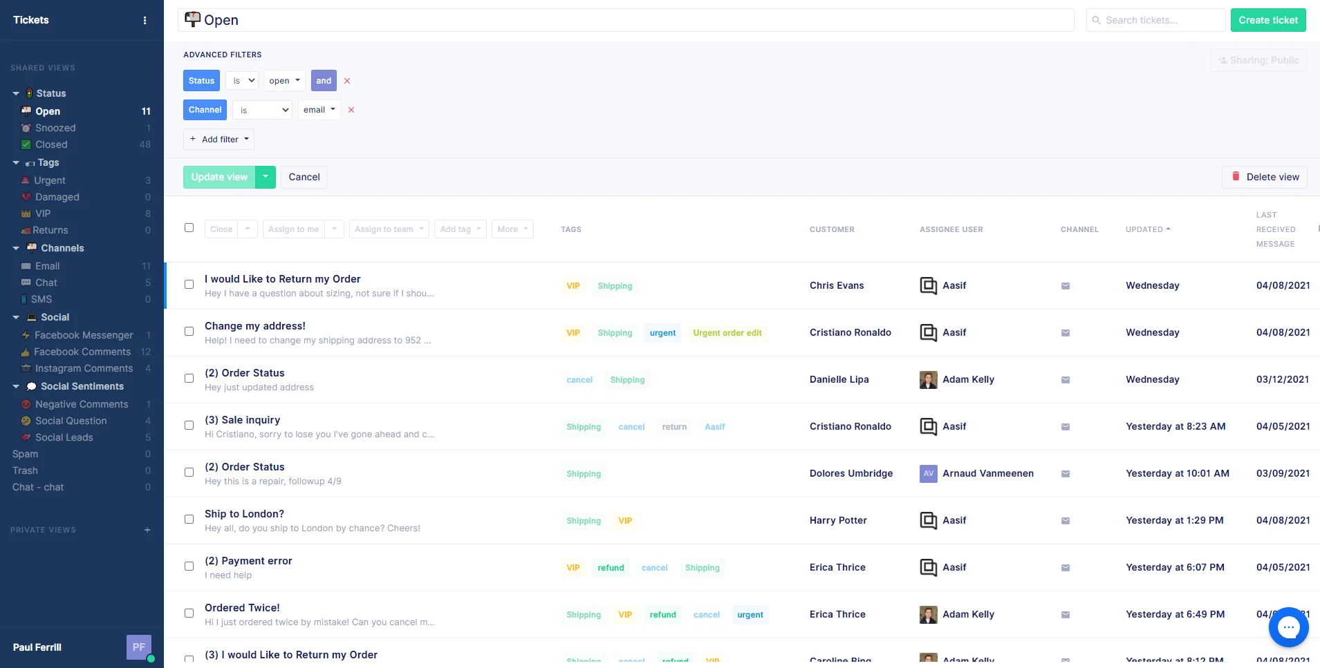 10 Best Help Desk Software for Small Business in 2026 8 Gorgias — Best for Shopify and E Commerce - Softwarecosmos.com