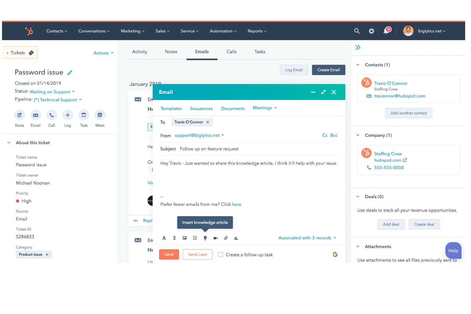 10 Best Help Desk Software for Small Business in 2026 6 HubSpot Service Hub - Softwarecosmos.com