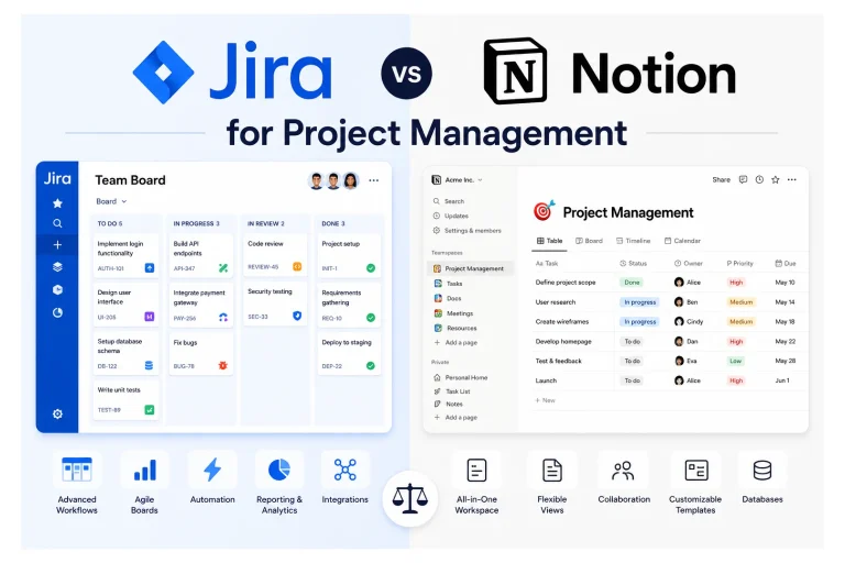 Jira vs Notion for Project Management: What 18 Months of Hands-On Testing Actually Revealed