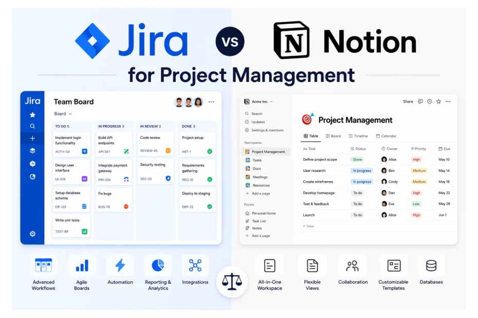 Jira vs Notion for Project Management What 18 Months of Hands-On Testing Actually Revealed