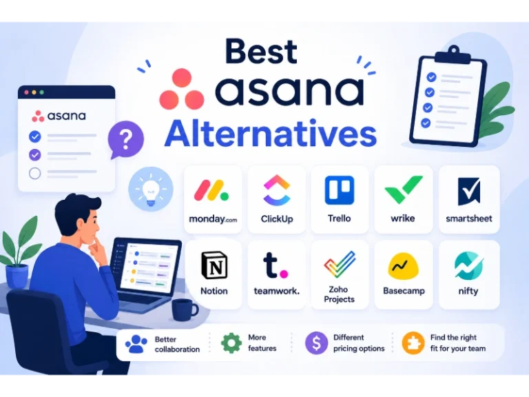 8 Best Asana Alternatives in 2026: Free Tools, Top Competitors, and How to Choose