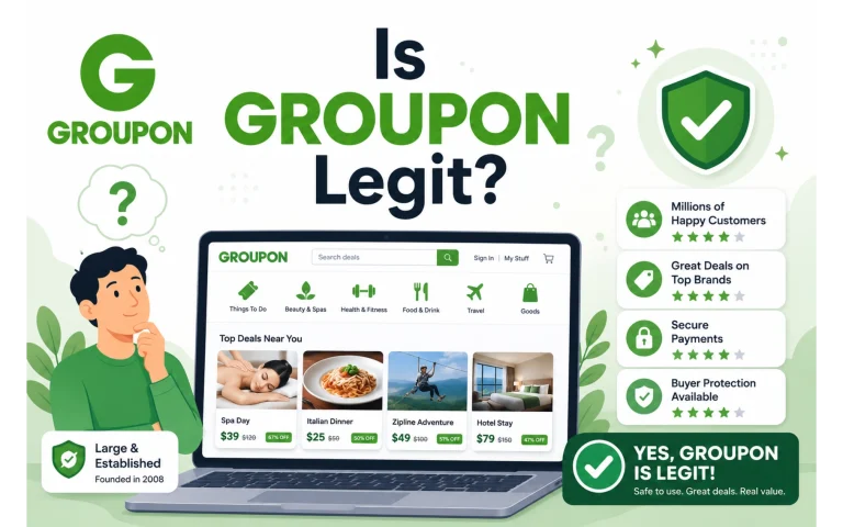 Is Groupon Legit? An Honest Review In 2026