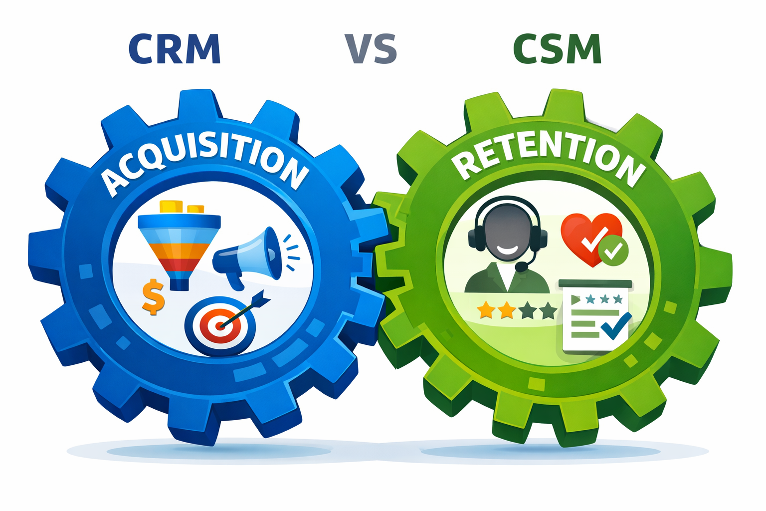 CRM vs CSM: Key Differences, Benefits, and Which One Your Business Needs 4 This CRM vs CSM differences - Softwarecosmos.com