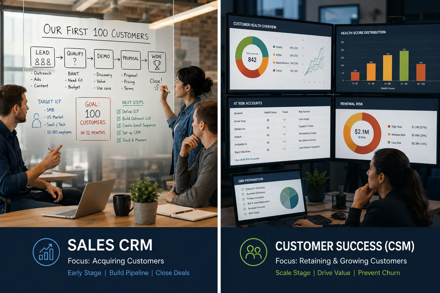 CRM vs CSM: Key Differences, Benefits, and Which One Your Business Needs 5 Which One Does Your Business Need - Softwarecosmos.com