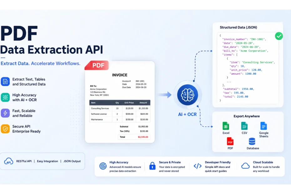 Best PDF Extraction APIs for Text - Softwarecosmos.com