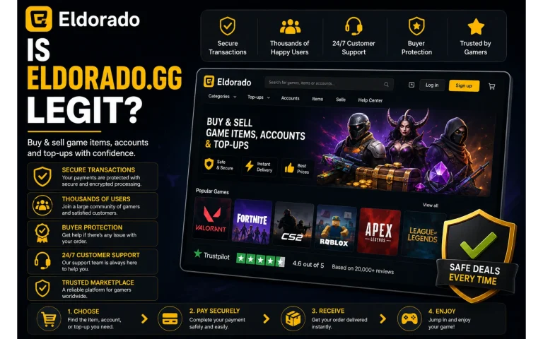 Is Eldorado.gg Legit? An Honest 2026 Review