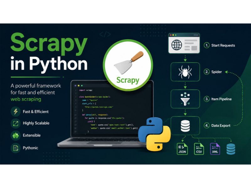 Scrapy in Python - Softwarecosmos.com