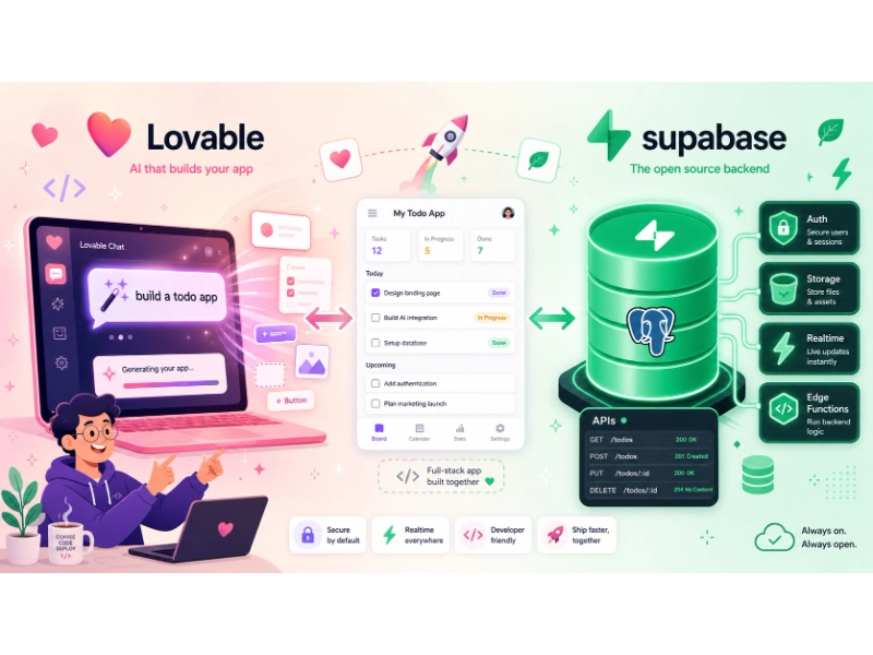 Building Apps with Lovable and Supabase easy - Softwarecosmos.com